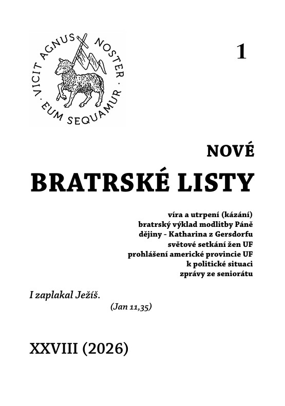 Nové Bratrské listy 2026-1